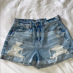 American Eagle high waist mom shorts